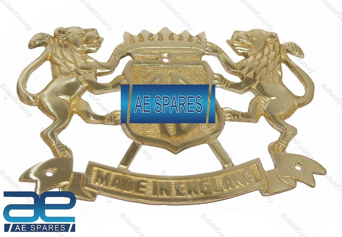 Rear License Plate Lion Badge for Royal Enfield (Compatible)