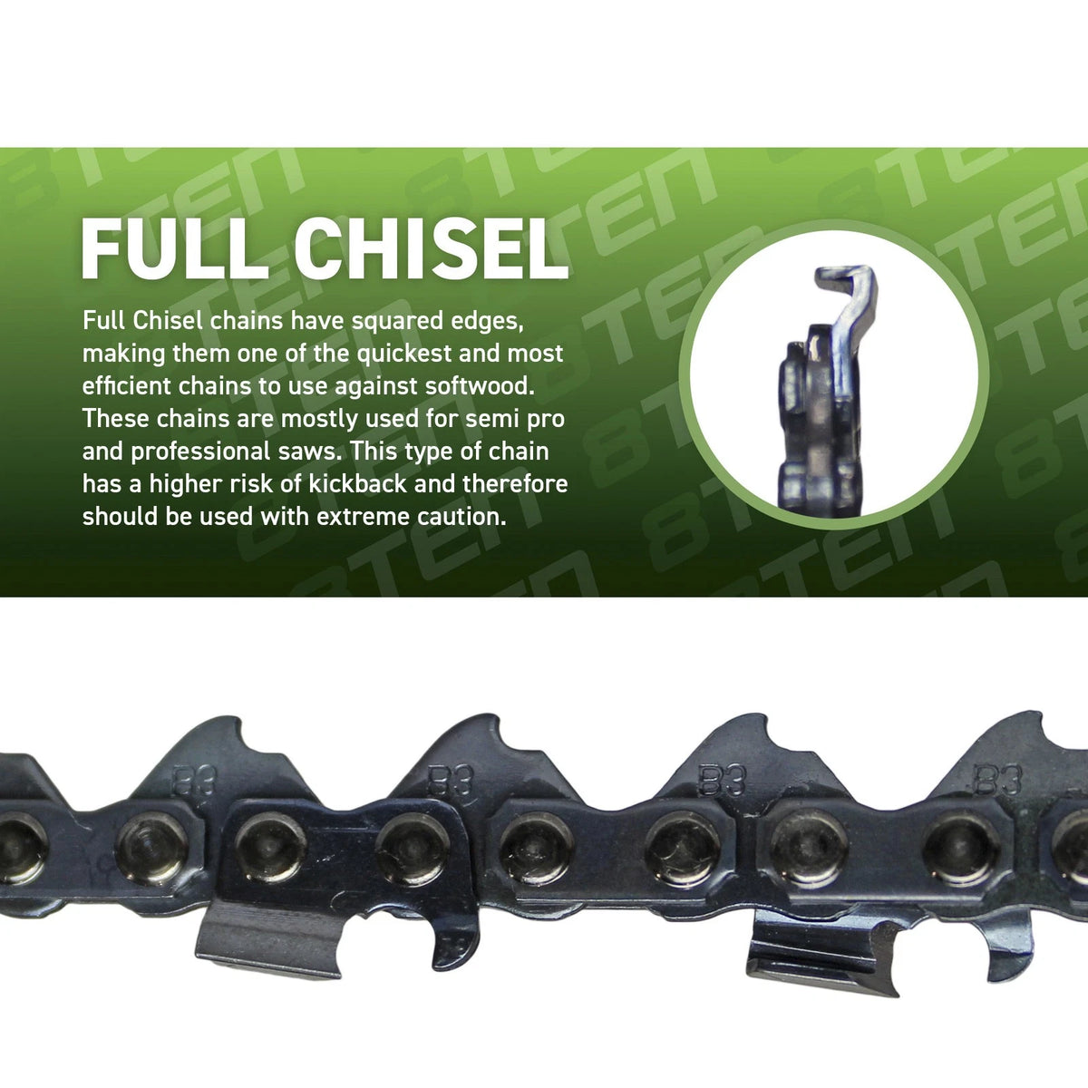 5-Pack Chainsaw Chain 16 Inch .063 3/8 60DL for Homelite 30