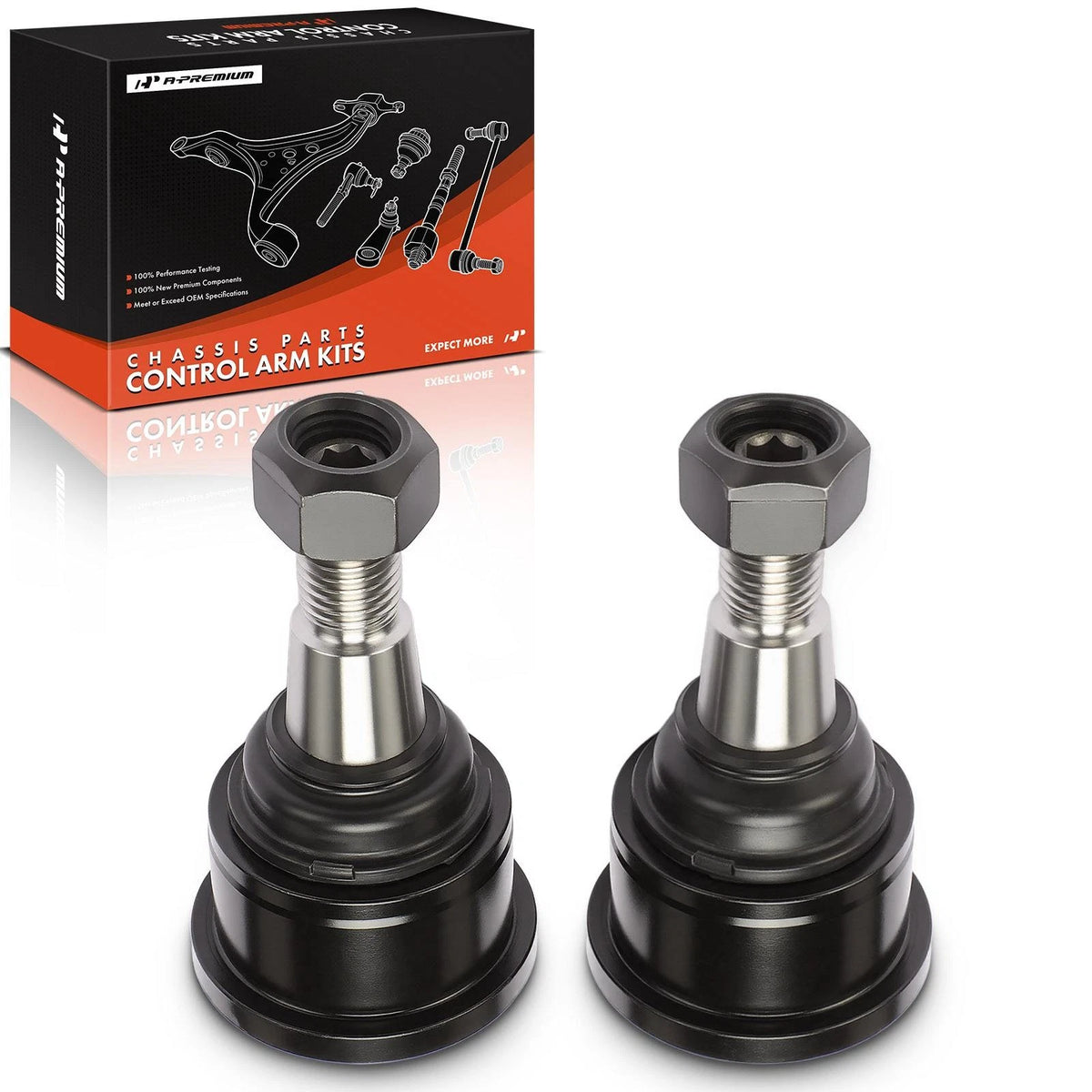 2X Front Upper Ball Joints for Dodge Ram 1500 (2006–2008) 68214646AA, K100315