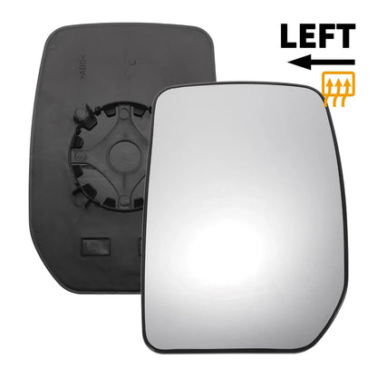 Left Upper White Mirror Glass for Ford Transit MK6 (2000–2006)