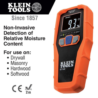 Klein Tools ET140 Pinless Moisture Meter for One Size