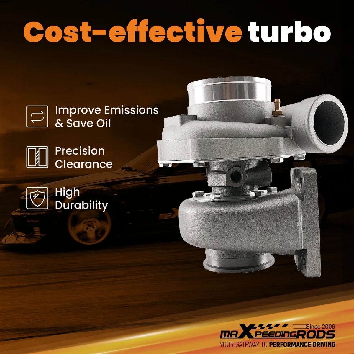 Gt35 Gt3582 Turbocharger T3 for
