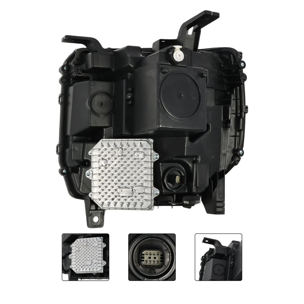 Full LED Projector Headlight for GMC Sierra 1500 (2016–2018) GM2503459, 84046789, 23306130, 23395604, 23506753