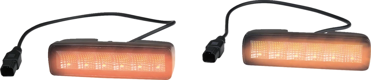 LED Mini Light Bar for Moose Offroad (6", Amber) MSE-LPKITMA