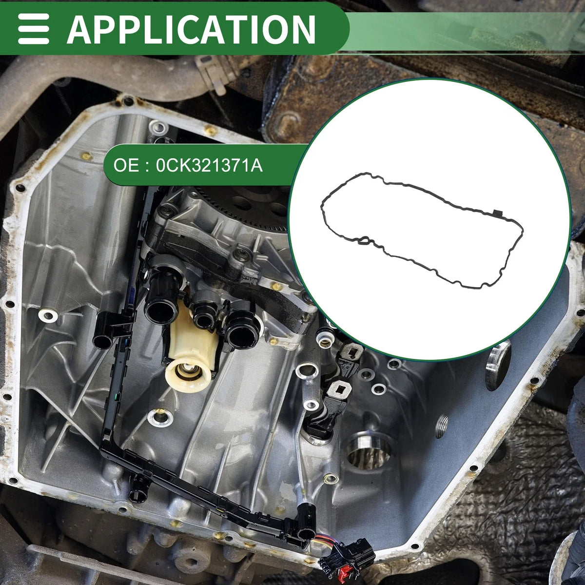 Oil Pan Gasket for Audi A4 (2017–2024), Audi A5 (2018–2024) No.0CK321371A