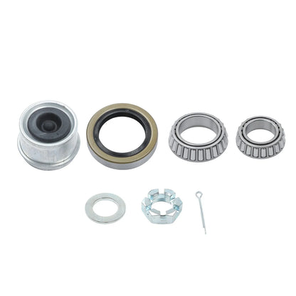Set of 5 Trailer Hub Kit for 5 on 5" Axles with Brake Flange #84 Spindle