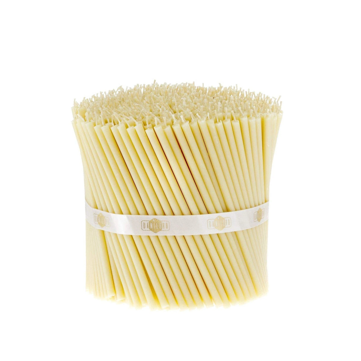 Set of 4 Beeswax Candles for Home Decor (5.9 in, Honey-Scented, White)