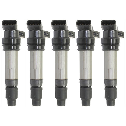 Ignition Coils Set of 5 for Volvo S60 XC60 V60 S80 XC70 XC90 Land Rover LR2