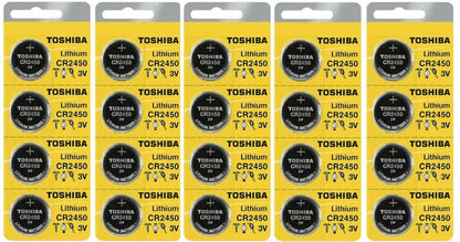 20 x CR2450 Lithium Coin Battery for Various Devices (2023)