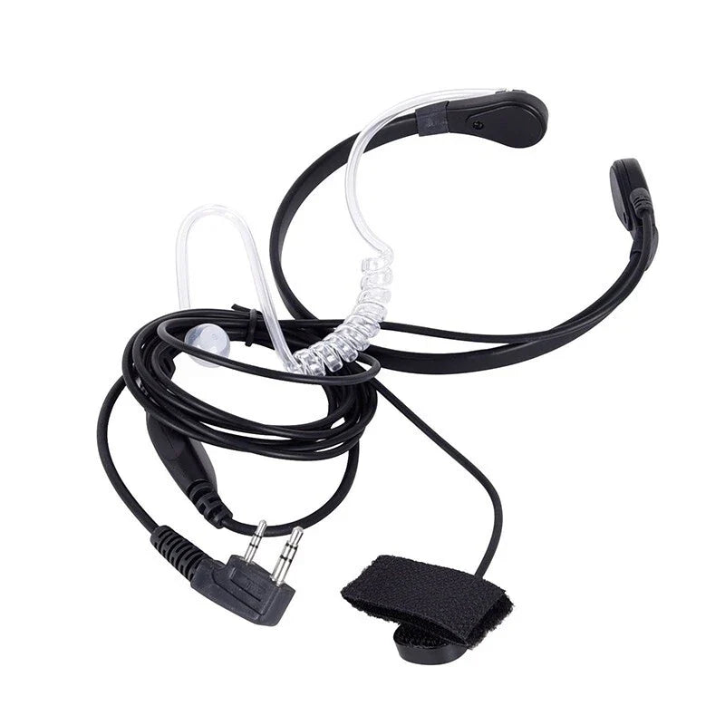 Throat Mic Earpiece Headset for Baofeng UV5R 888S Radio (2012–2023)