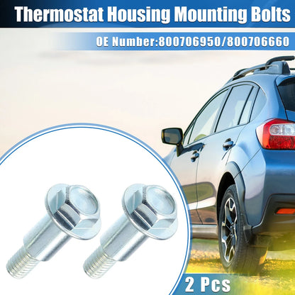 2pcs Timing Belt Cover Bolts for Subaru Baja (2003–2006) No.800706950/800706660