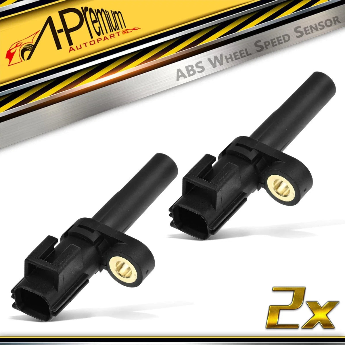 2X Rear ABS Wheel Speed Sensors for Ram 1500 (2011–2012) Dodge Durango