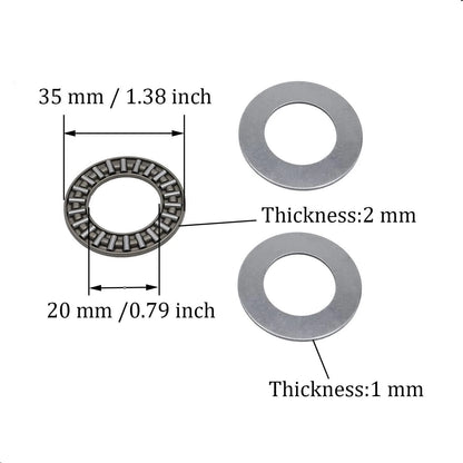 8X Front Wheel Bushing to Bearing Conversion Kit for