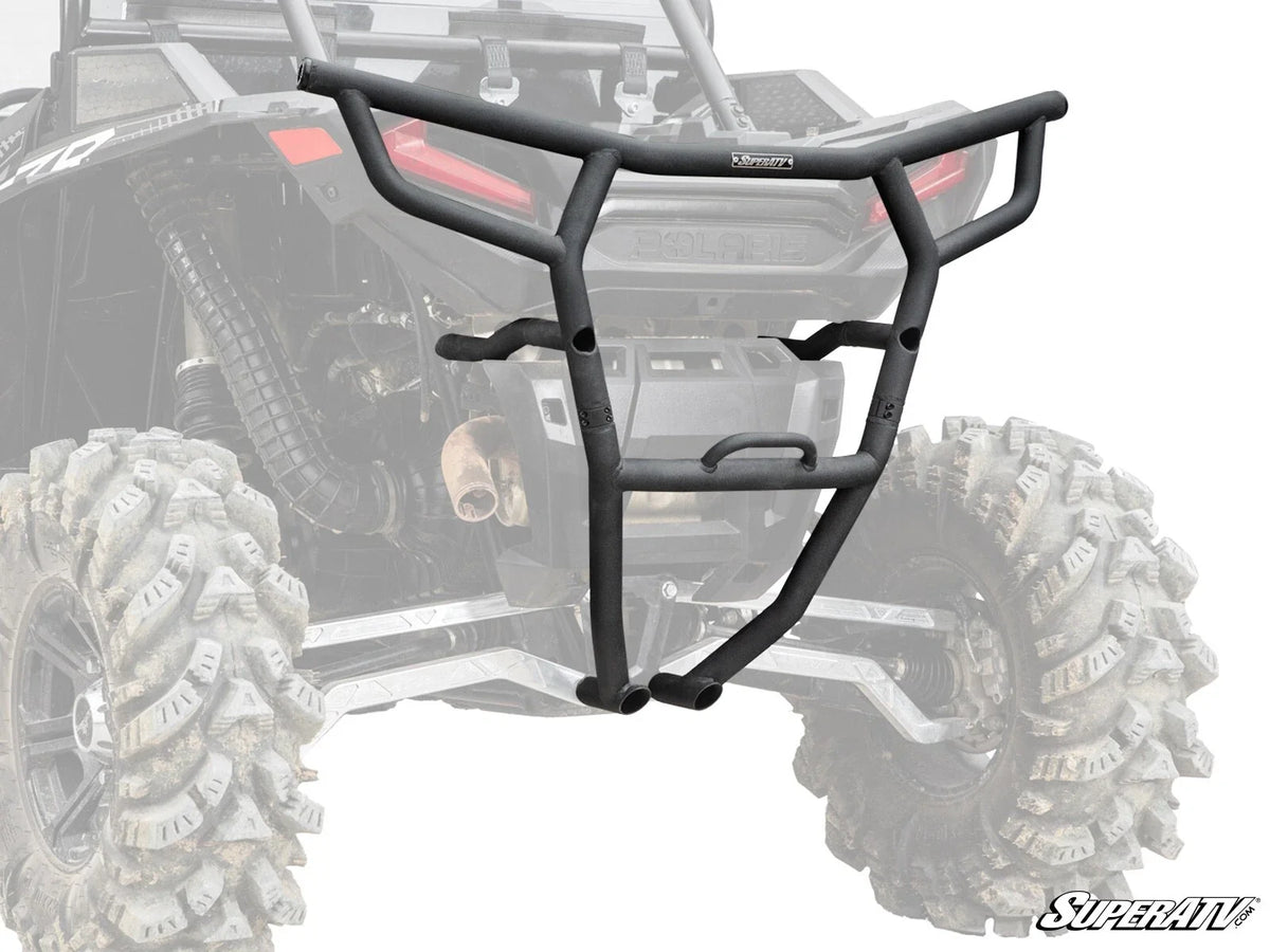 SuperATV Heavy Duty Rear Bumper for Polaris RZR XP 1000 (2018–2023)