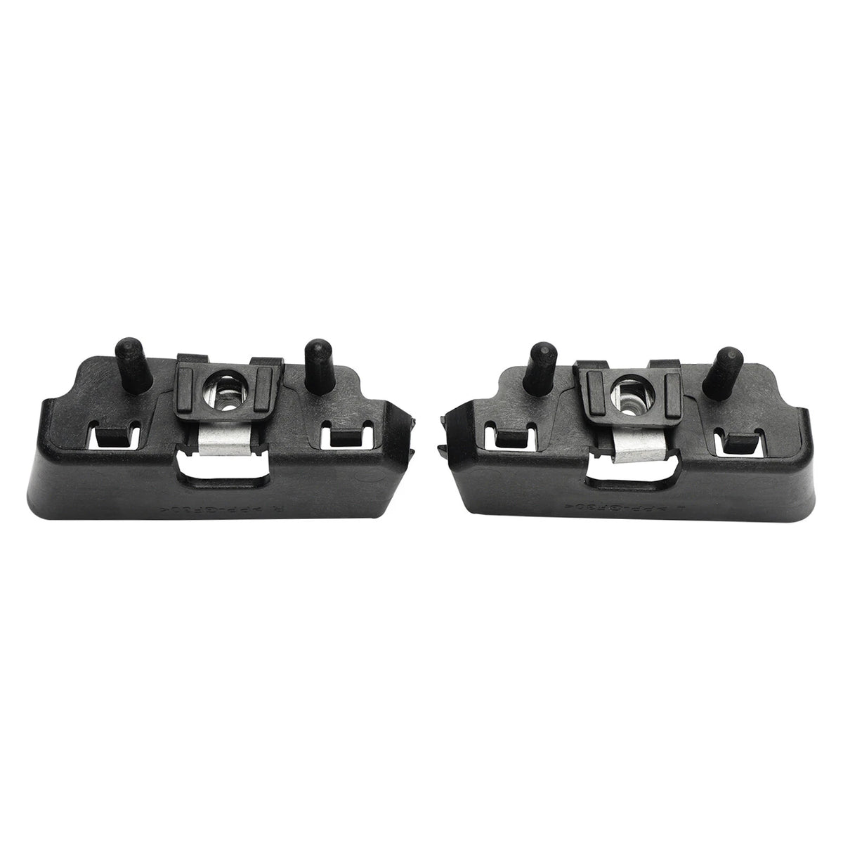 Set of 2 Front Bumper Upper Cover Support Brackets for Ram 1500 (2009–2018) 55277481AD, 55277480AD