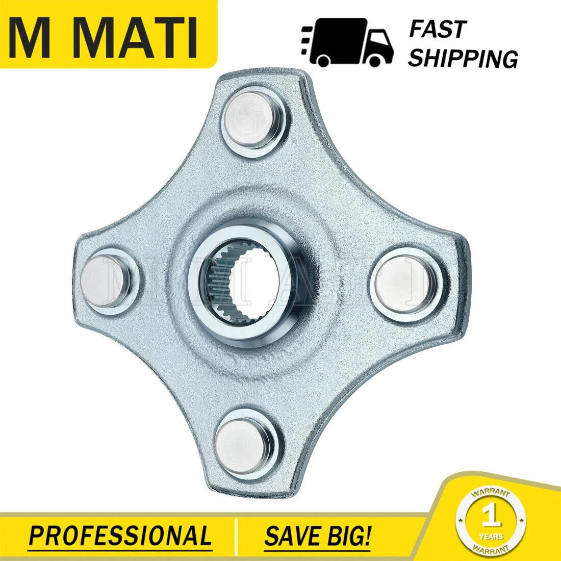 Rear Wheel Hub for Arctic Cat Alterra 400 425 450 500 550 570 650 700 (2014–2023)