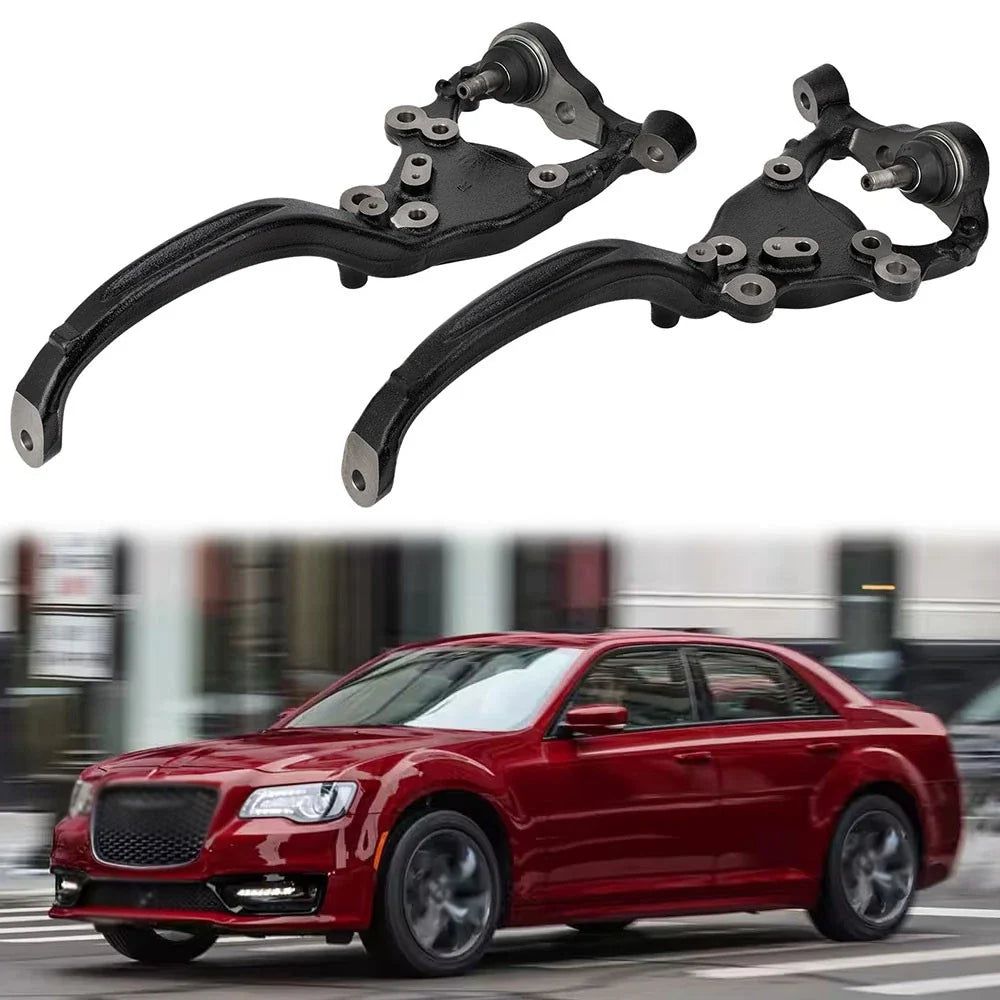 2Pcs Front Steering Knuckle for Chrysler 300 (2012–2021) 05168420AF 05168421AF