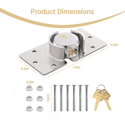 73MM Van Door Padlock Keyed Alike Locks for Garage Shed (2010–2023)