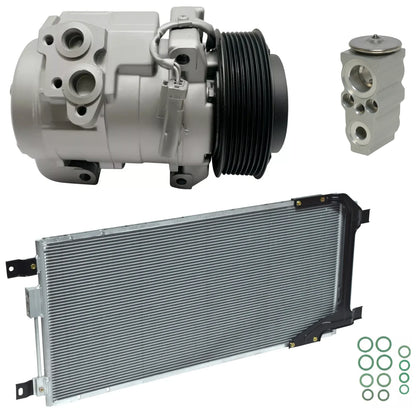 AC Compressor Kit with Condenser for Ram 4500 6.7L Turbo (2019–2024)