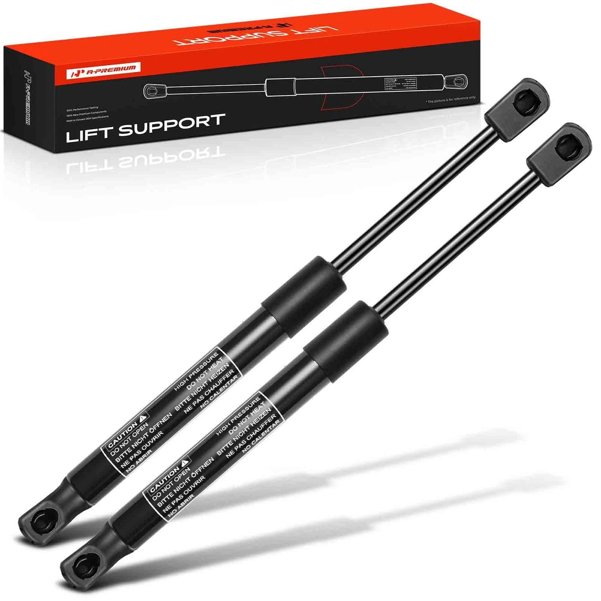 2X Rear Trunk Lift Supports Shock Strut for Mazda 3 (2004–2009) 6410, SG427002, BN8V56930, BN8V56930A, BN8V56930B