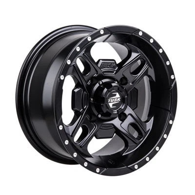 Tusk Beartooth Wheel 14x7 4/137 Matte Black for Can-Am Defender HD8 (2016–2023) 185-277-0007