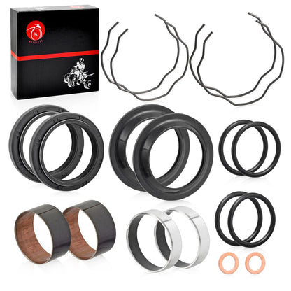 Fork Bushing Dust Oil Seal Kawasaki Ninja 650 ER650 EN650 EX650 KLR650 EJ800 (2006–2014)
