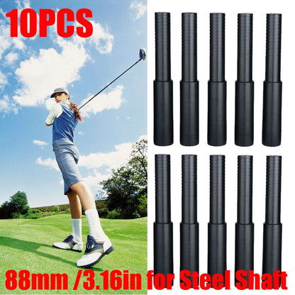 10X Golf Club Butt Extender Plastic Extension Rod for Steel Shaft