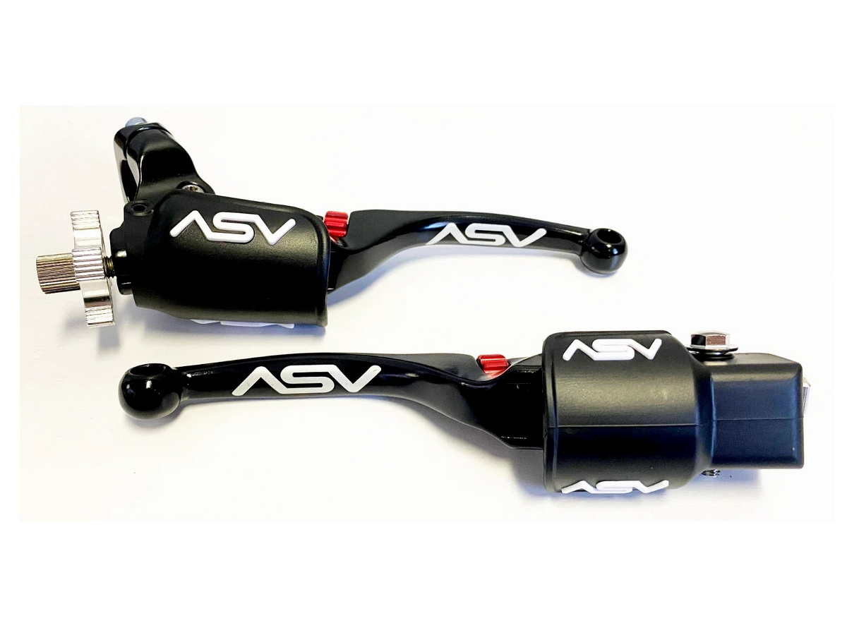 ASV F4 Front Brake Clutch Perch Levers Set for Honda TRX 300EX 400EX (1993–2008)