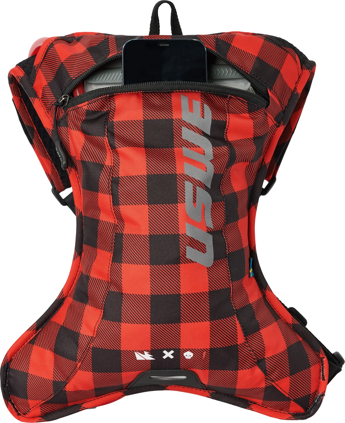 2L Hydration Pack for USWE Outlander (5202076048) - Flannel Red/Black