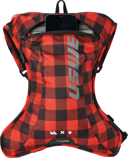 2L Hydration Pack for USWE Outlander (5202076048) - Flannel Red/Black