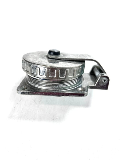 Hubbell HBLPHTVSS Stainless Steel Phone/TV Round Inlet