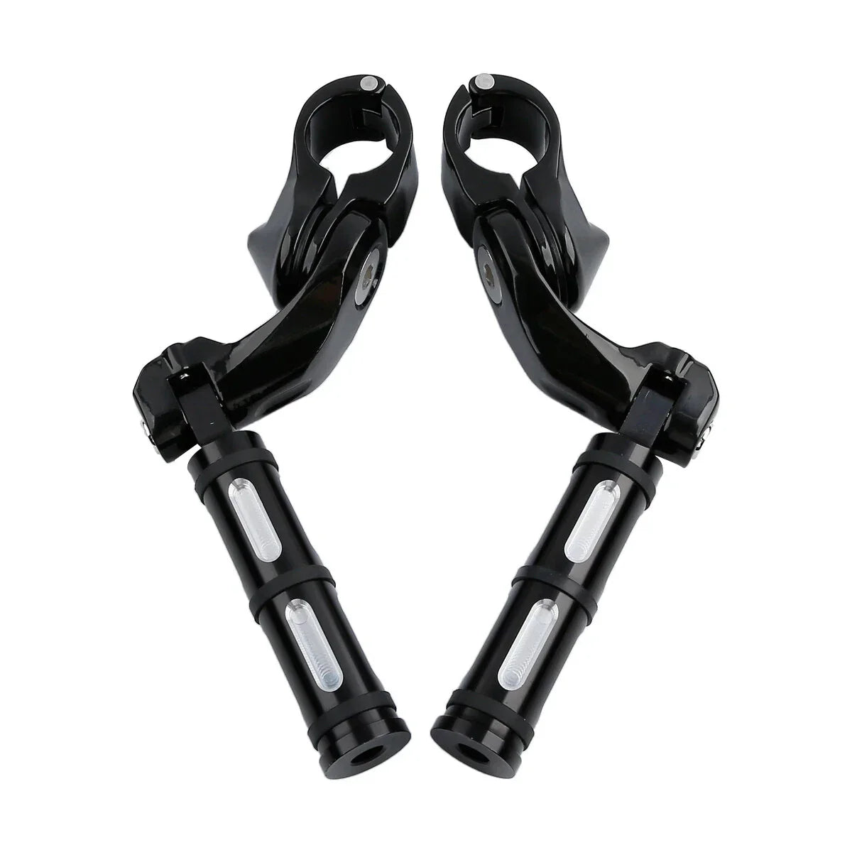 Rear Passenger Floorboards & Highway Foot Pegs for Harley Street Glide (93-25)