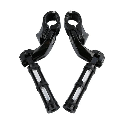 Rear Passenger Floorboards & Highway Foot Pegs for Harley Street Glide (93-25)