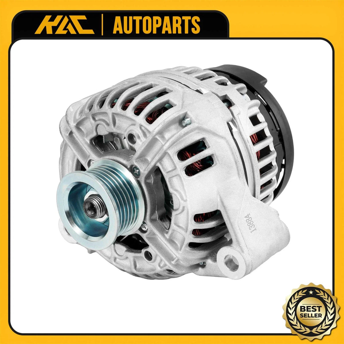 Alternator for Mercedes-Benz ML350 ML320 W163 (1998–2005) 120A 12V 6-Groove Pulley