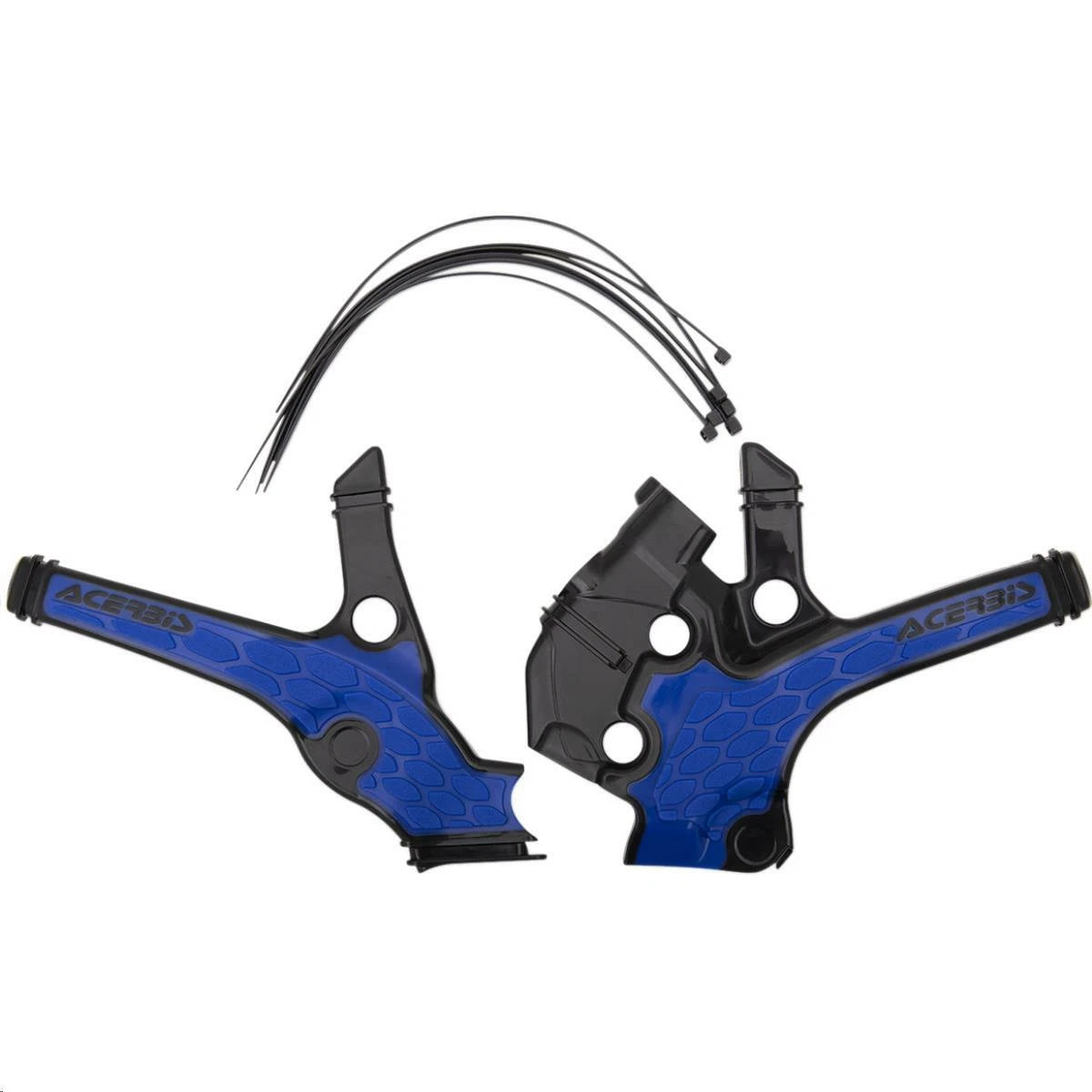 X-Grip Frame Guards for Acerbis (2736381004) Black/Blue