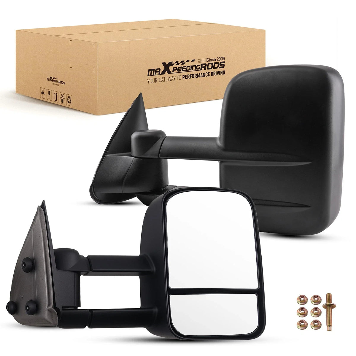 Front Side View Mirror for GMC Yukon/Sierra (2000–2006) GM1320416 Manual ABS