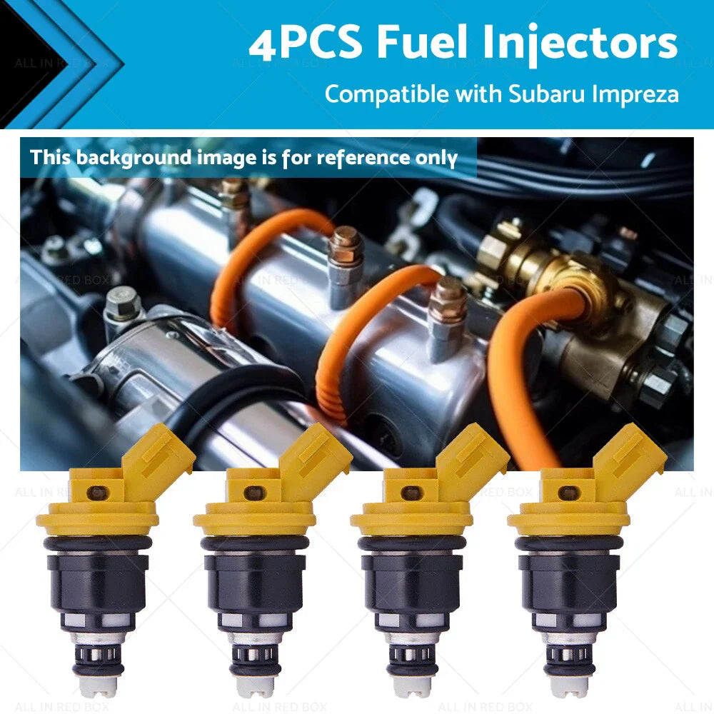 4 x Fuel Injectors for Subaru Impreza WRX STI 2.5 (2005-2011)