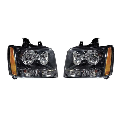 Headlight Pair for Chevy Avalanche (2007–2013) MLX-PAIR-SHE902-150QL-CL360A50, GM2502263