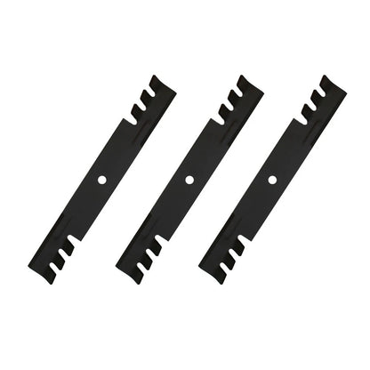 Set of 3 Interchangeable Blades for Hustler 52" Cut