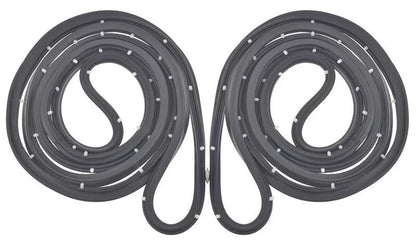 Door Frame Weatherstrip Seals Replacement Kit for 1961-1964 GM Full Size Sedan