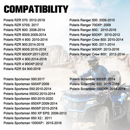 Upper and Lower Front Ball Joint for Polaris RZR 570 800