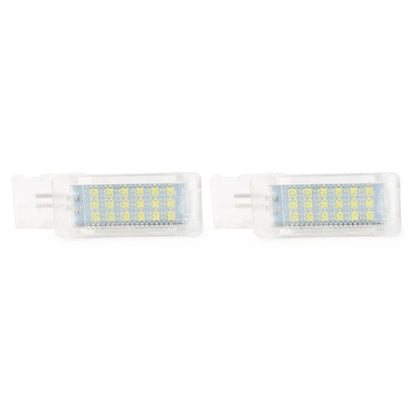 2X White LED Footwell Light Lamp for VW Skoda Passat Jetta