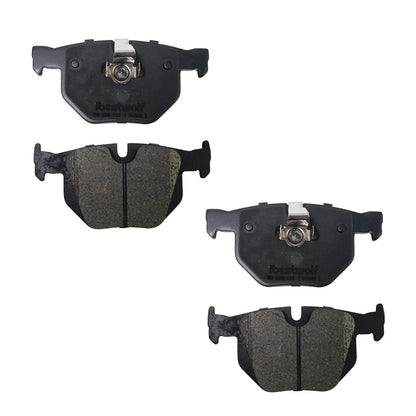 Set of 4 Rear Ceramic Brake Pads for BMW 525i 525xi 528i X5 X6 (D1042, P-1042)