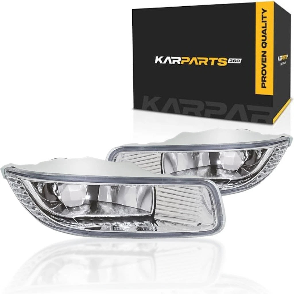 Fog Light Pair for Toyota Corolla (2003–2004) PLX-M0-TY766-B000L-CL360A2, TO2592107, TO2593107