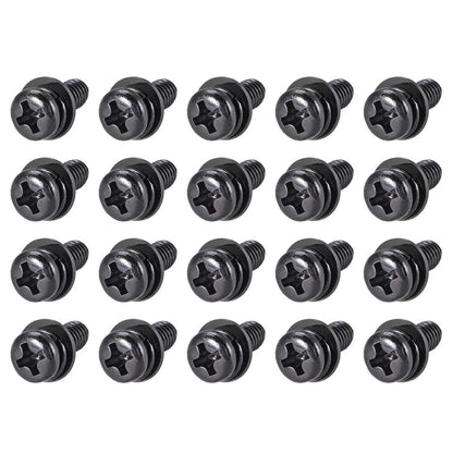 M5 x 10mm Carbon Steel Phillips Pan Head Machine Screws for