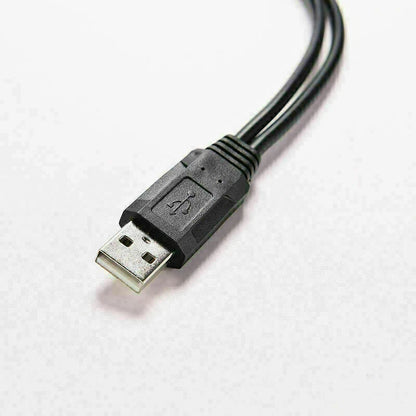USB 2.0 A Male to Dual USB Female Y Splitter Hub Adapter Cable