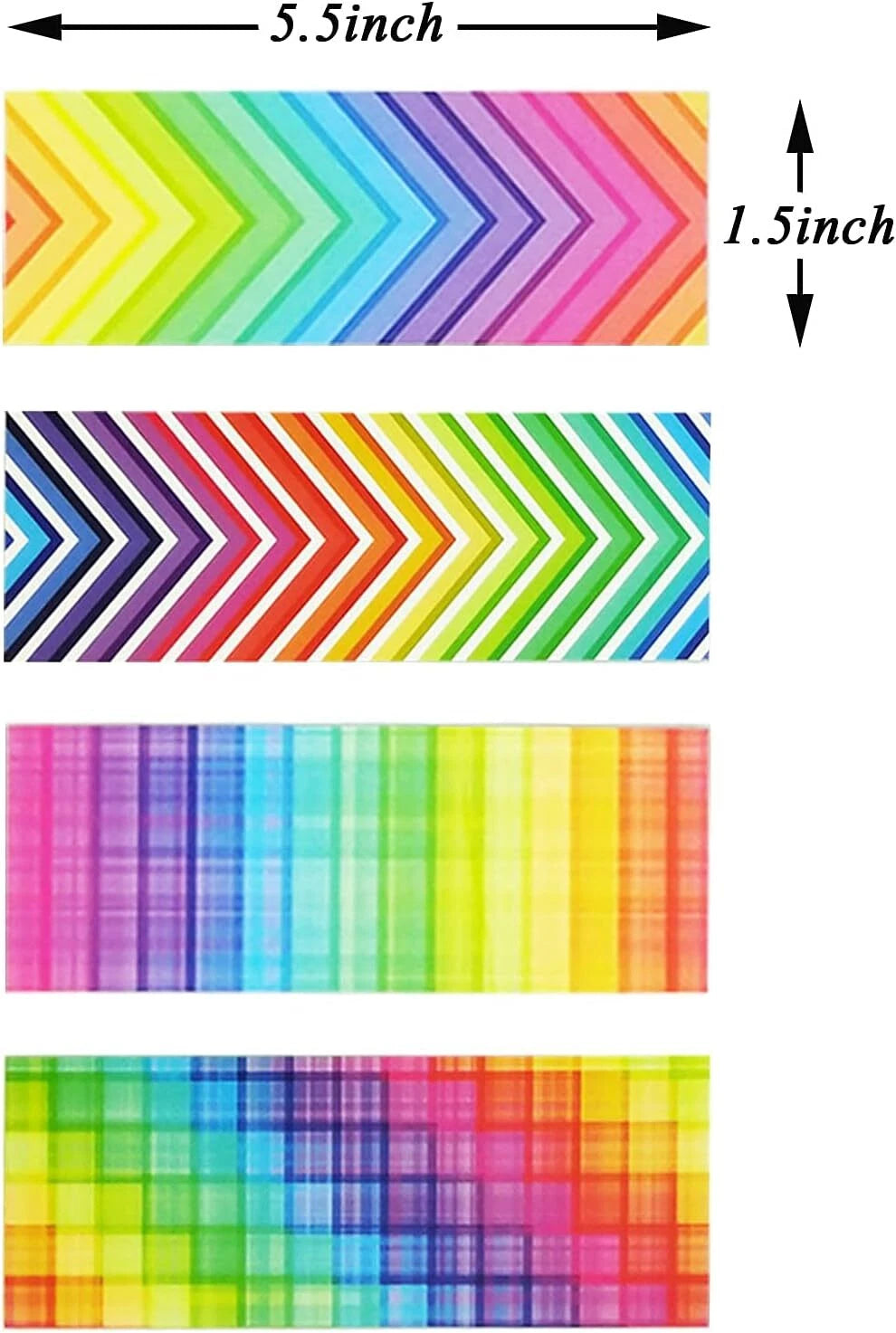 160Pcs Laminated Book Markers for Kids (GOLF-160Pcs)