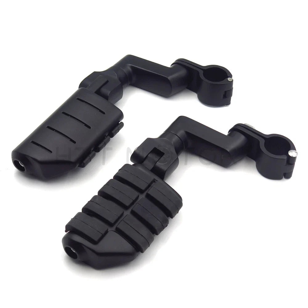 Offset 1.5" Wing Foot Pegs Clamps for Suzuki VS1400 VZ1500 Intruder M800