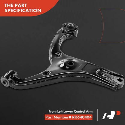 Front Left Lower Control Arm for Kia Rio, Rio5, Hyundai Accent (2006–2011) 521063, 545001, RK640404