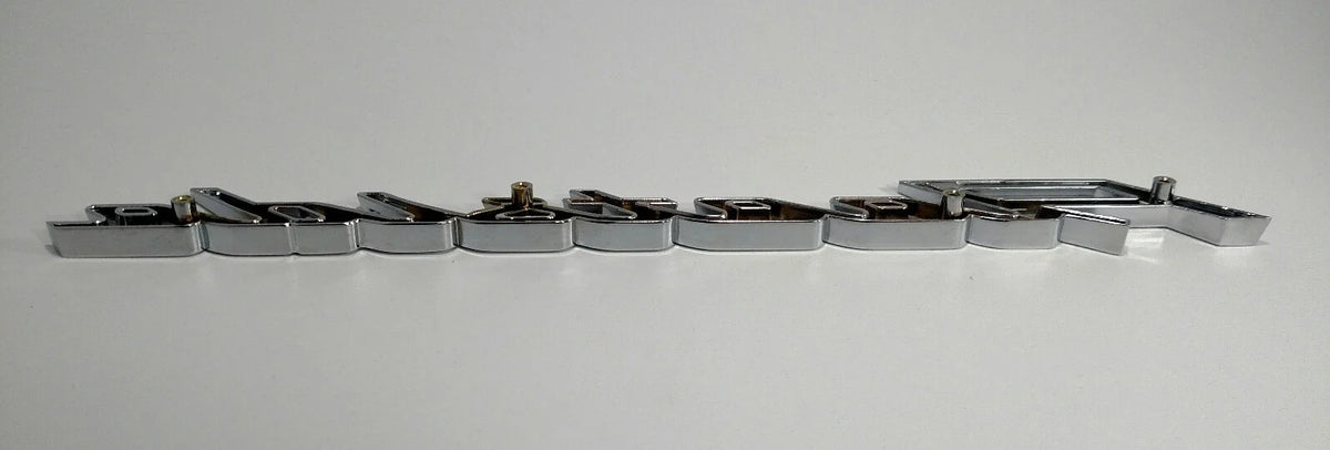 Chrome Fleetside Emblems and Hardware for 1958–1959 Chevy Truck Bed Script